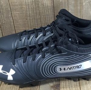 Under Armour Nitro Mid MC Football Cleats Sport